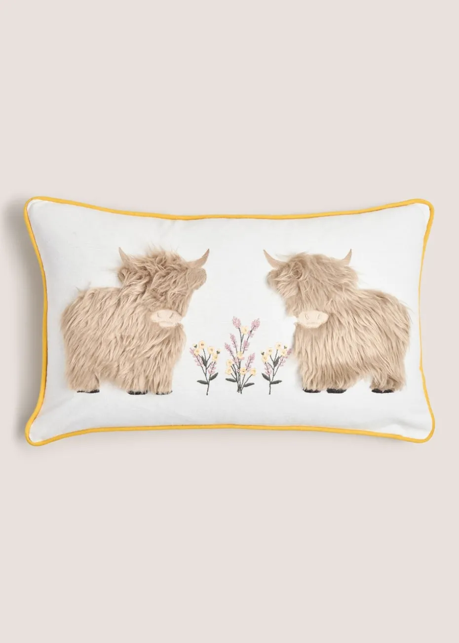 Highland Cow Throw