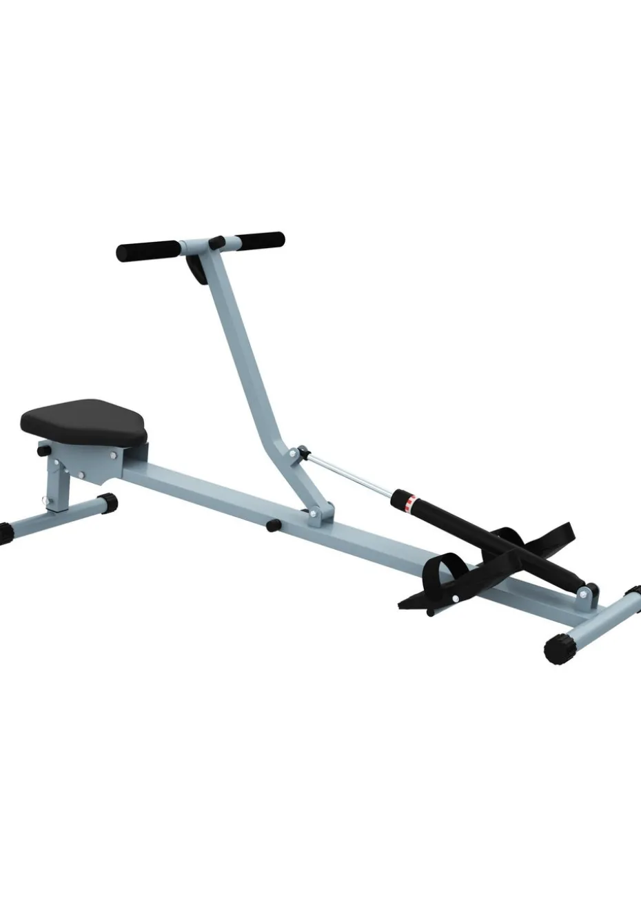 HOMCOM 12 Level Fitness Rowing Machine Cardio Fitness Workout & Gym Training