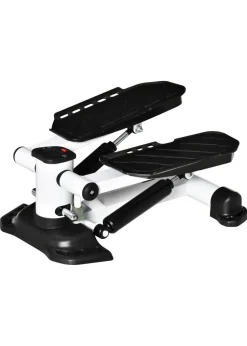 HOMCOM Portable Mini Stepper Step Machine for Home Gym Office Exercise Workout