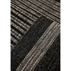 Homemaker Black Gel Backed Border Rug