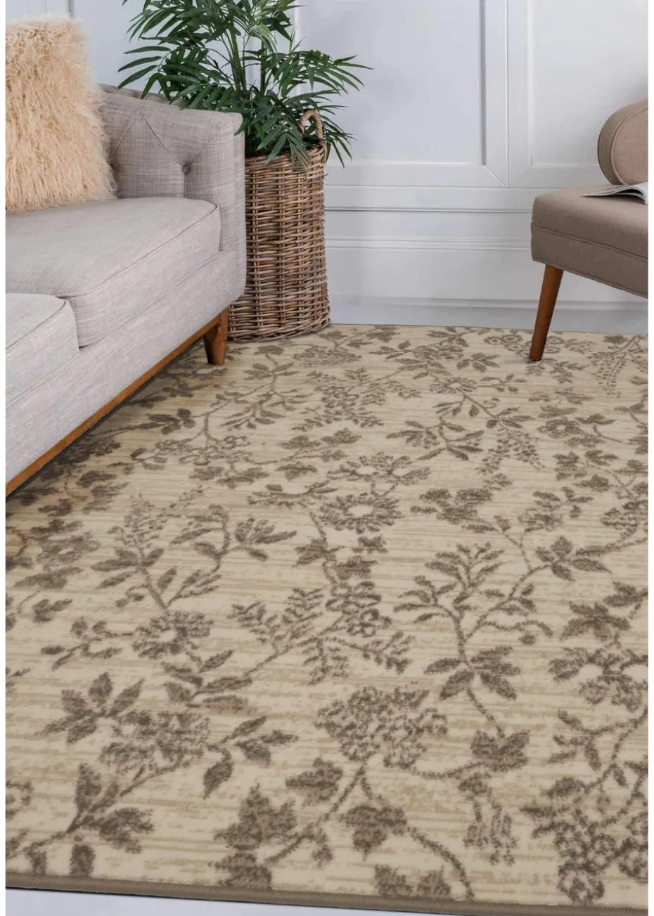 Homemaker Dainty Floral Cream Rug