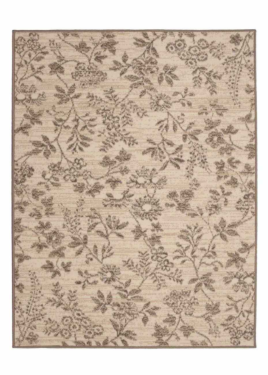 Homemaker Dainty Floral Cream Rug