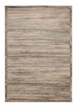 Homemaker Freya Texture Border Taupe Rug