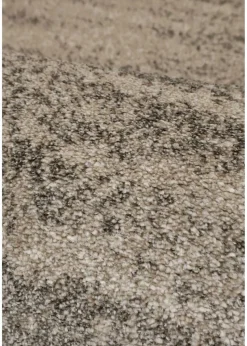 Homemaker Freya Texture Border Taupe Rug