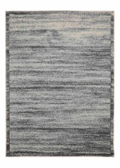 Homemaker Freya Texture Border Charcoal Rug