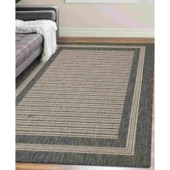 Homemaker Gel Backed Border Steel Rug