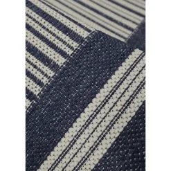 Homemaker Gel Backed Navy Border Rug
