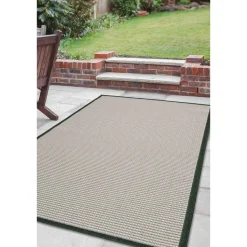 Homemaker Green Border Rug