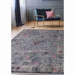 Homemaker Grey Orner Traditional Rug