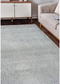Homemaker Grey Snug Shaggy Rug