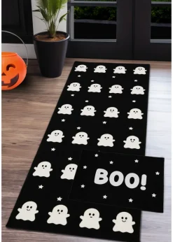 Homemaker Halloween Ghost Boo Doormat and Runner