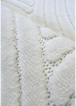 Homemaker Malmo White Curves Rug