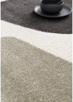 Homemaker Milan Bold Grey/Stone/Cream Abstract Rug