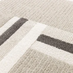 Homemaker Milan Grey/Stone/Cream Blocks Rug