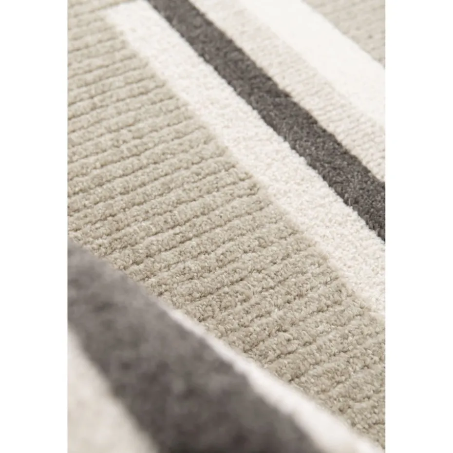 Homemaker Milan Grey/Stone/Cream Blocks Rug