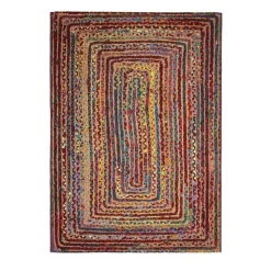 Homemaker Multicolour Border Rug