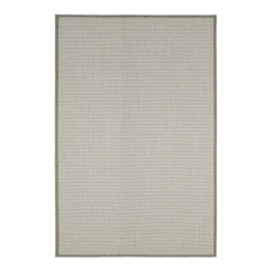 Homemaker Natural Border Rug