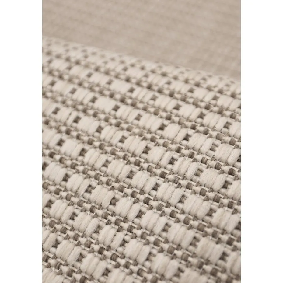 Homemaker Natural Border Rug