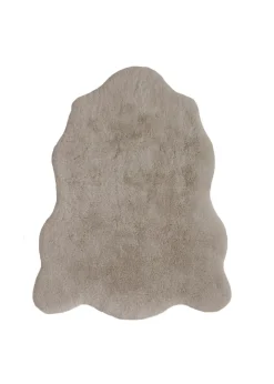 Homemaker Natural Luxury Fur Single Rug