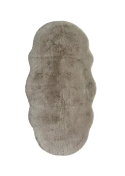 Homemaker Natural Luxury Fur Double Rug