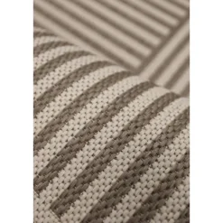 Homemaker Natural Multistripe Design Runner Rug