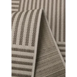 Homemaker Natural Multistripe Design Runner Rug