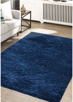 Homemaker Navy Snug Shaggy Rug