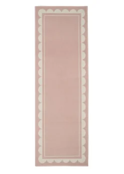 Homemaker Scallop Blush Runner