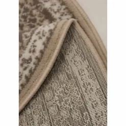 Homemaker Traditional Natural Round Rug