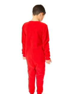 Hot Wheels Pit Crew Style Boys Red Onesies (3-10 Years)