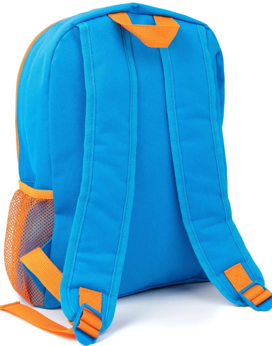 Hot Wheels Race Team Blue Backpack