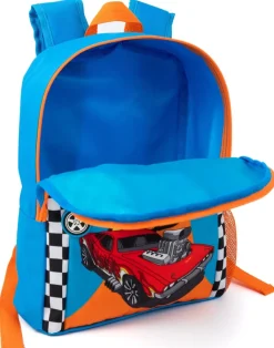 Hot Wheels Race Team Blue Backpack