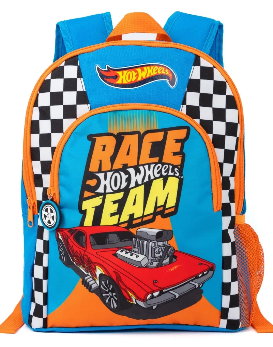 Hot Wheels Race Team Blue Backpack