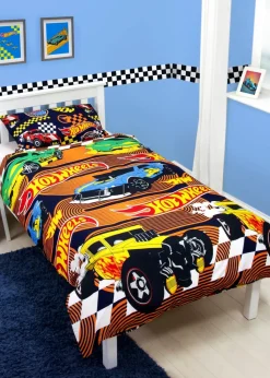 Hot Wheels Racer Reversible Duvet Cover Set