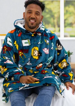 HUGZEE Harry Potter Mischief Hooded Wearable Throw