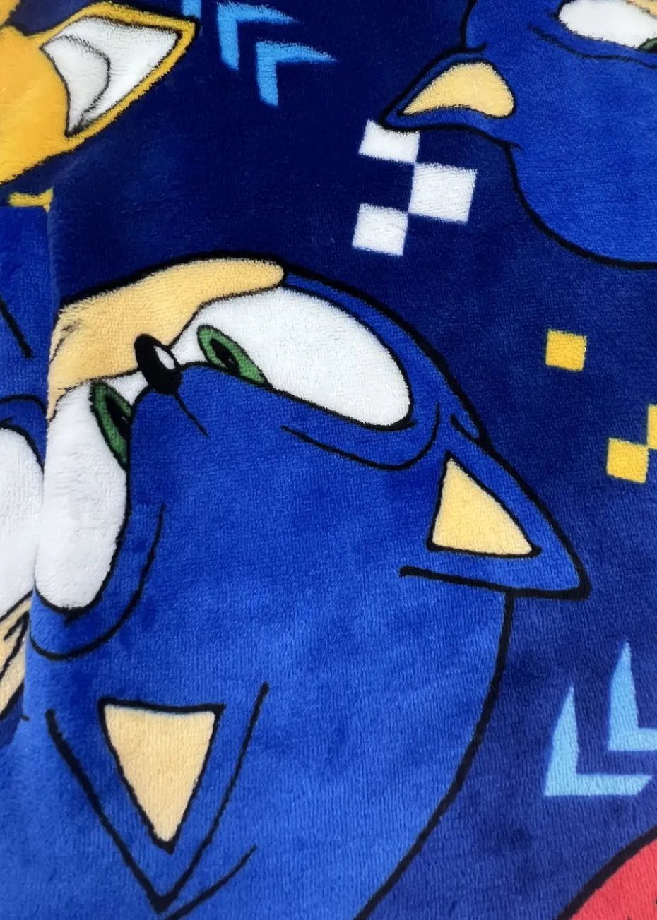 HUGZEE Sonic Bounce Hooded Wearable Throw
