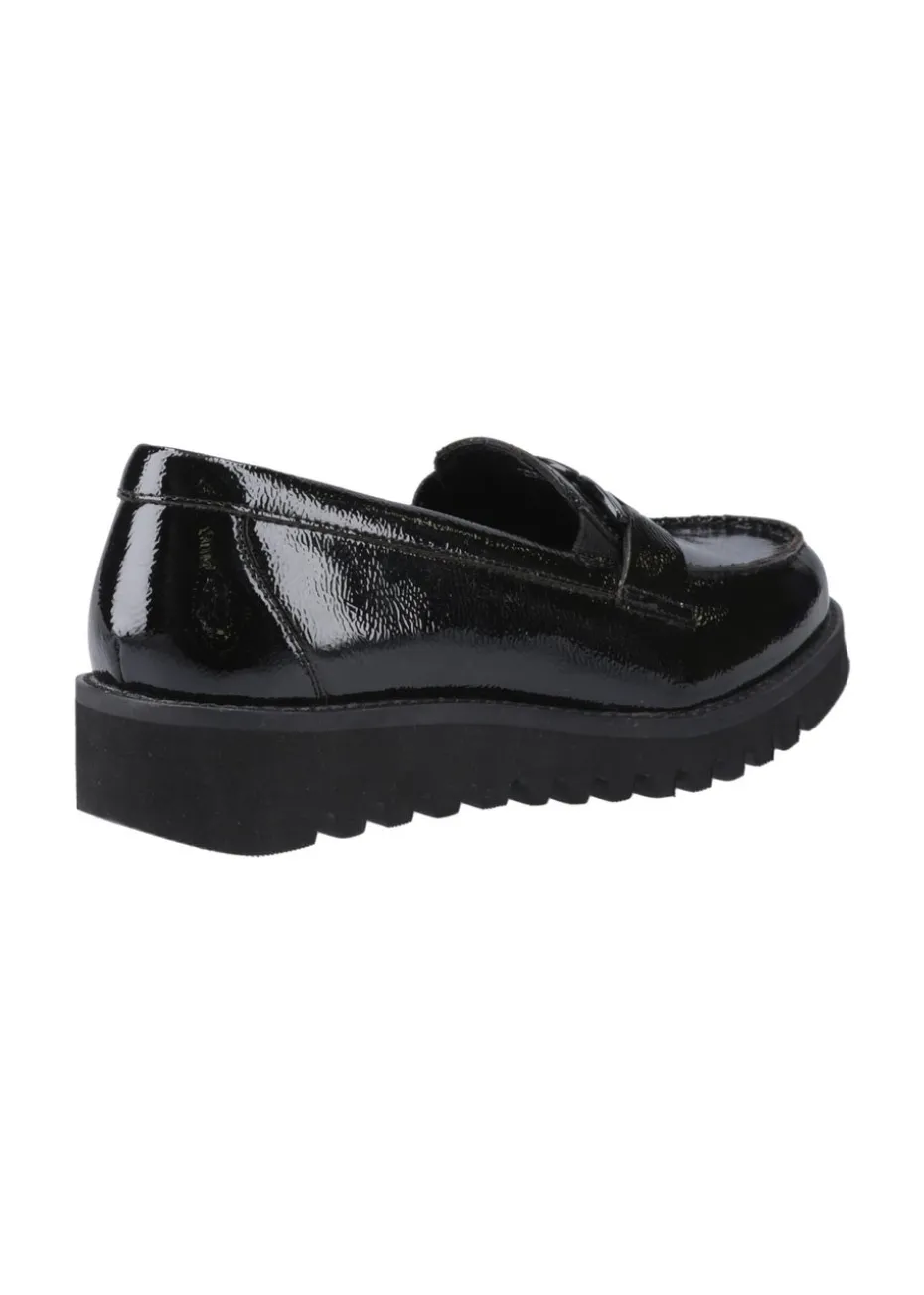 Hush Puppies Black Francis Loafer Patent