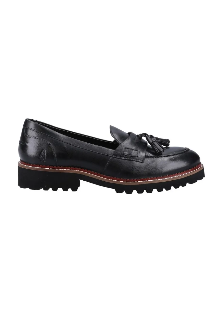 Hush Puppies Black Ginny Loafer