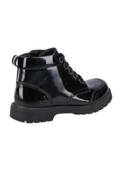 Hush Puppies Black Jolie Patent Senior Chelsea