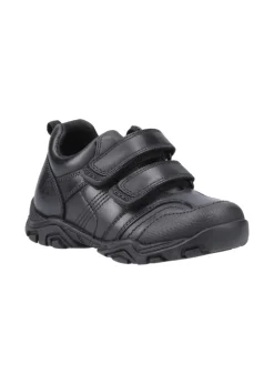 Hush Puppies Black Leroy Touch Fastening Infant