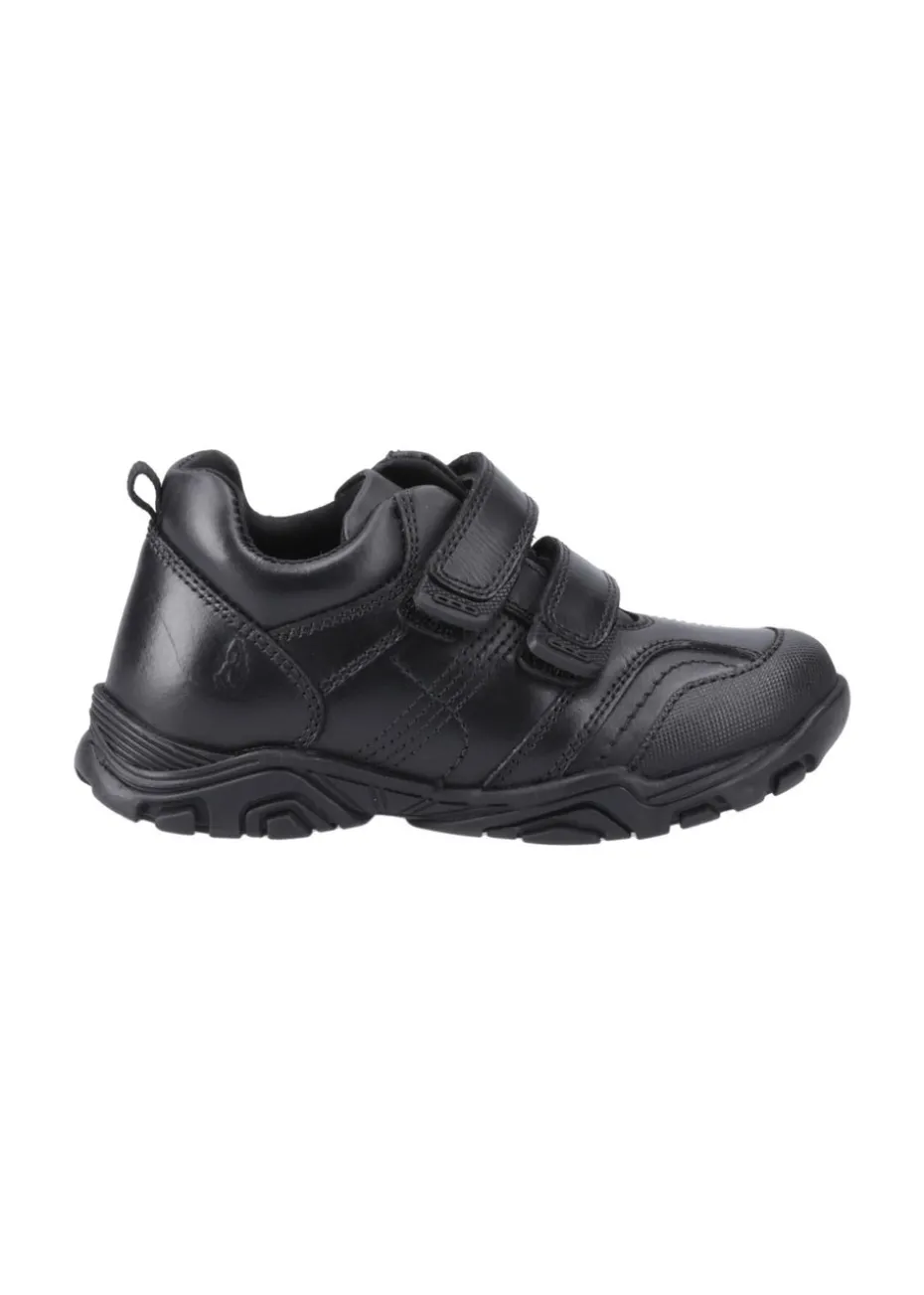 Hush Puppies Black Leroy Touch Fastening Infant