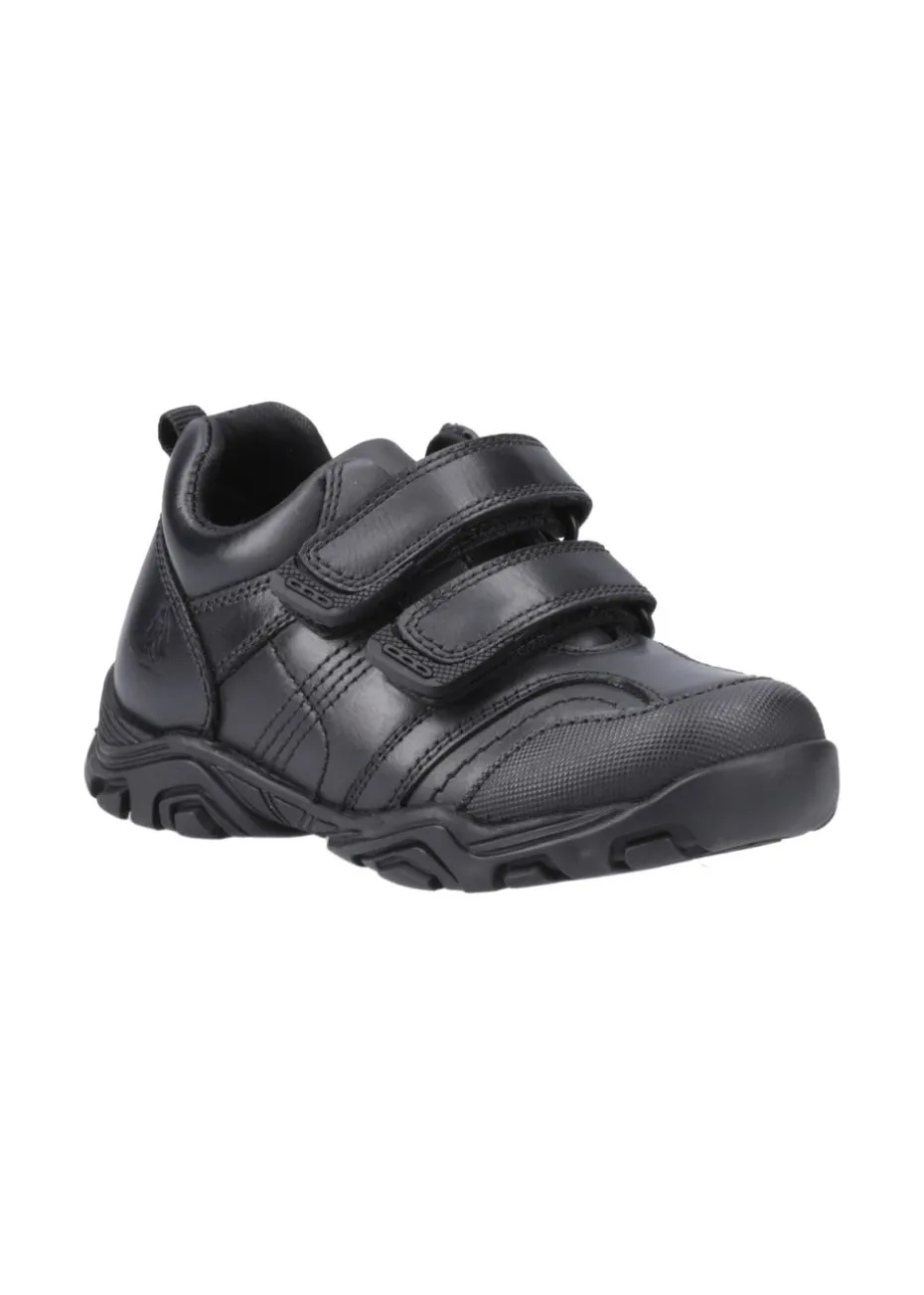 Hush Puppies Black Leroy Touch Fastening Infant
