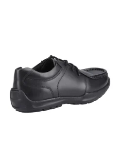 Hush Puppies Black Mackenzie Wallabee Junior