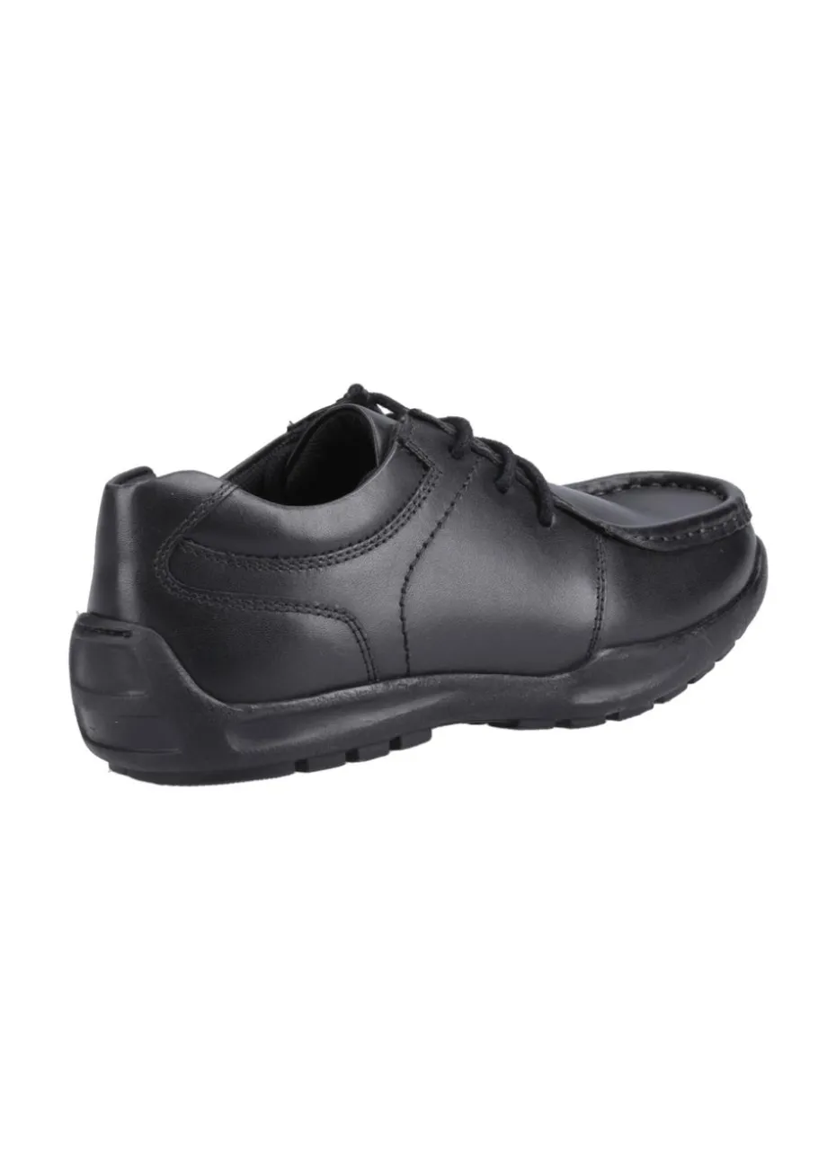 Hush Puppies Black Mackenzie Wallabee Junior