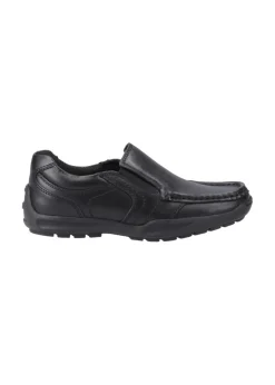 Hush Puppies Black Morgan Slip On Junior