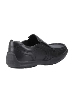 Hush Puppies Black Morgan Slip On Junior