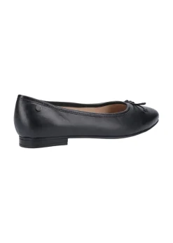Hush Puppies Black Naomi Ballet Shoe