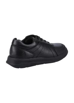 Hush Puppies Black Robert Senior Shoe