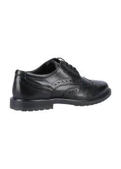 Hush Puppies Black Verity Brogue