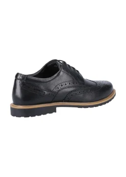 Hush Puppies Black/Brown Verity Brogue